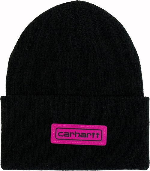 Carhartt Men's Beanie - Stylish Knit Logo Patch for Ultimate Warmth and Comfort