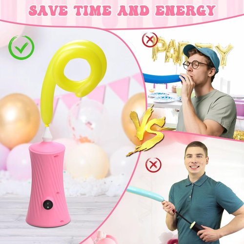 206 Balloon Pump - Electric Air Pump for Long Balloons | Ideal for Birthday Party Decorations