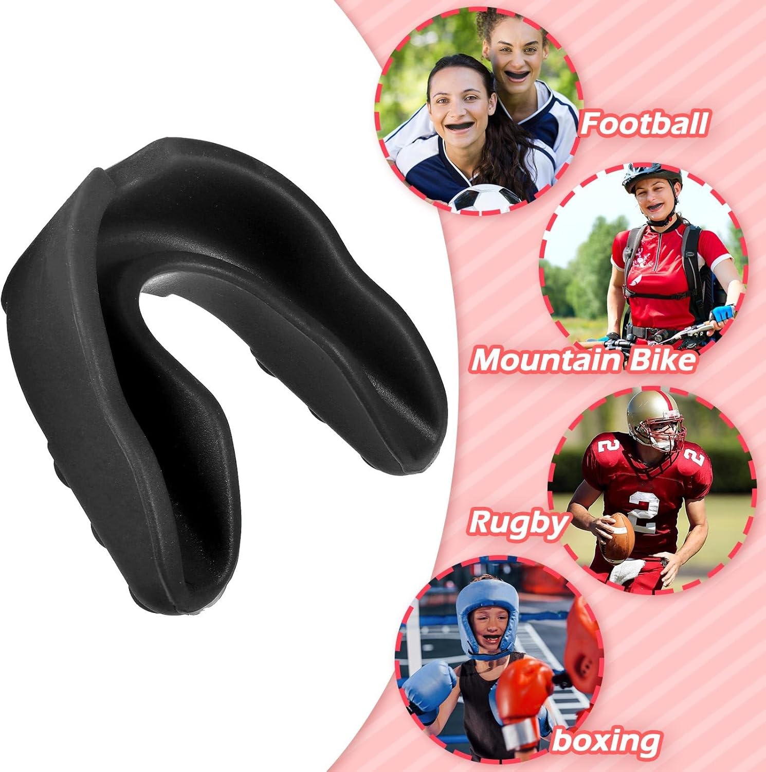 Skiennix Sport Mouth Guard - Durable Gum Shield for Boxing, Basketball, Football & More | All Sizes Available