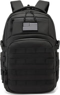 Wotony Tactical Backpack - Military-Grade Assault Bag for Men | Compact Black Design