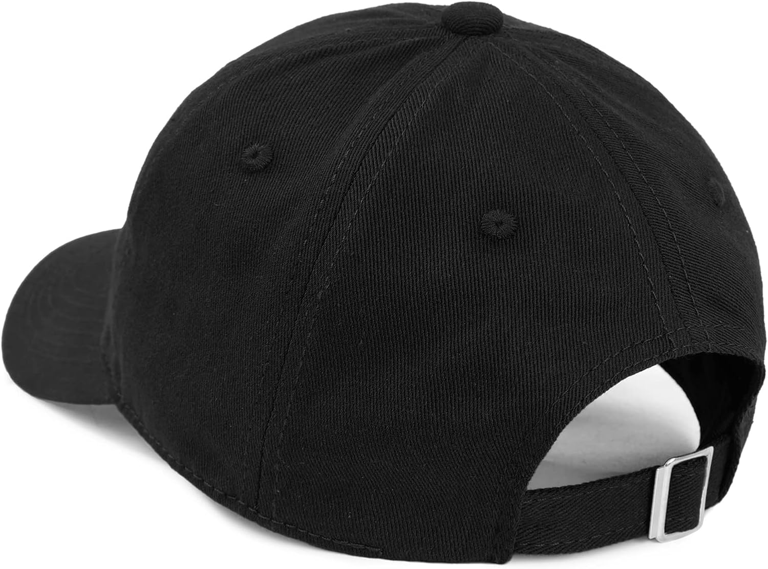 American Trends Baseball Cap - Adjustable Cotton Dad Hat for Women & Men | Classic Ponytail Design