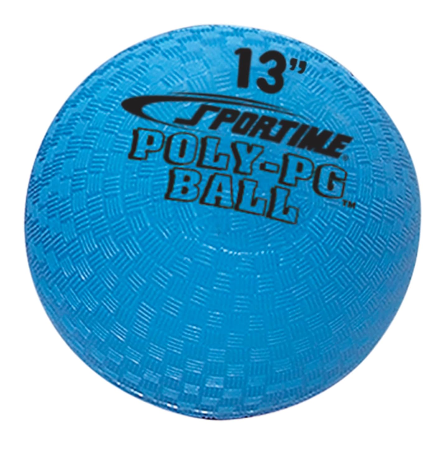 Sportime Playground Ball - Durable 13-Inch Blue Ball for Active Play and Fun