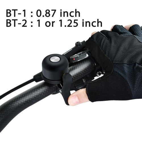 Bicycle Bell for AirTag 120dB, Bike Mount for AirTag GPS Tracker Waterproof Classic Brass Holder Hides Under Bike Bell Anti-Theft