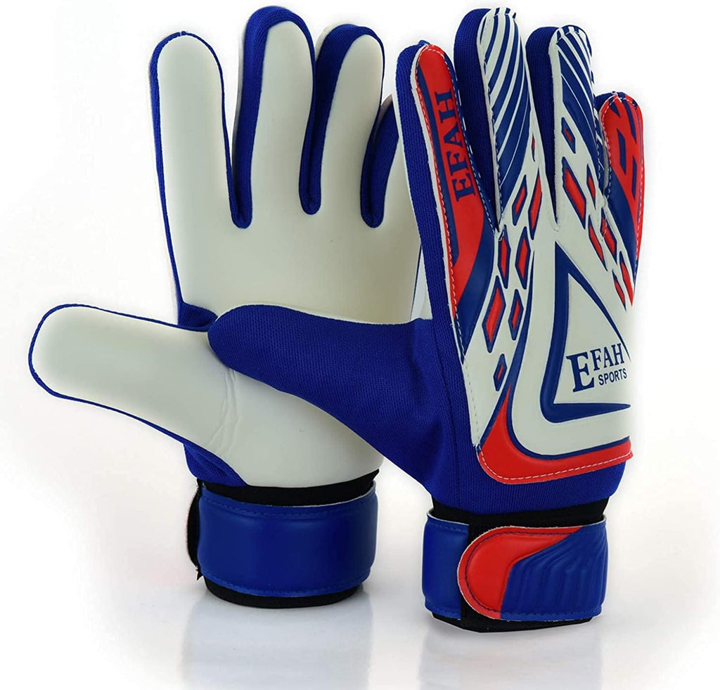Soccer Goalie Gloves by [Brand Name] - Strong Grip Football Gloves for Kids & Boys