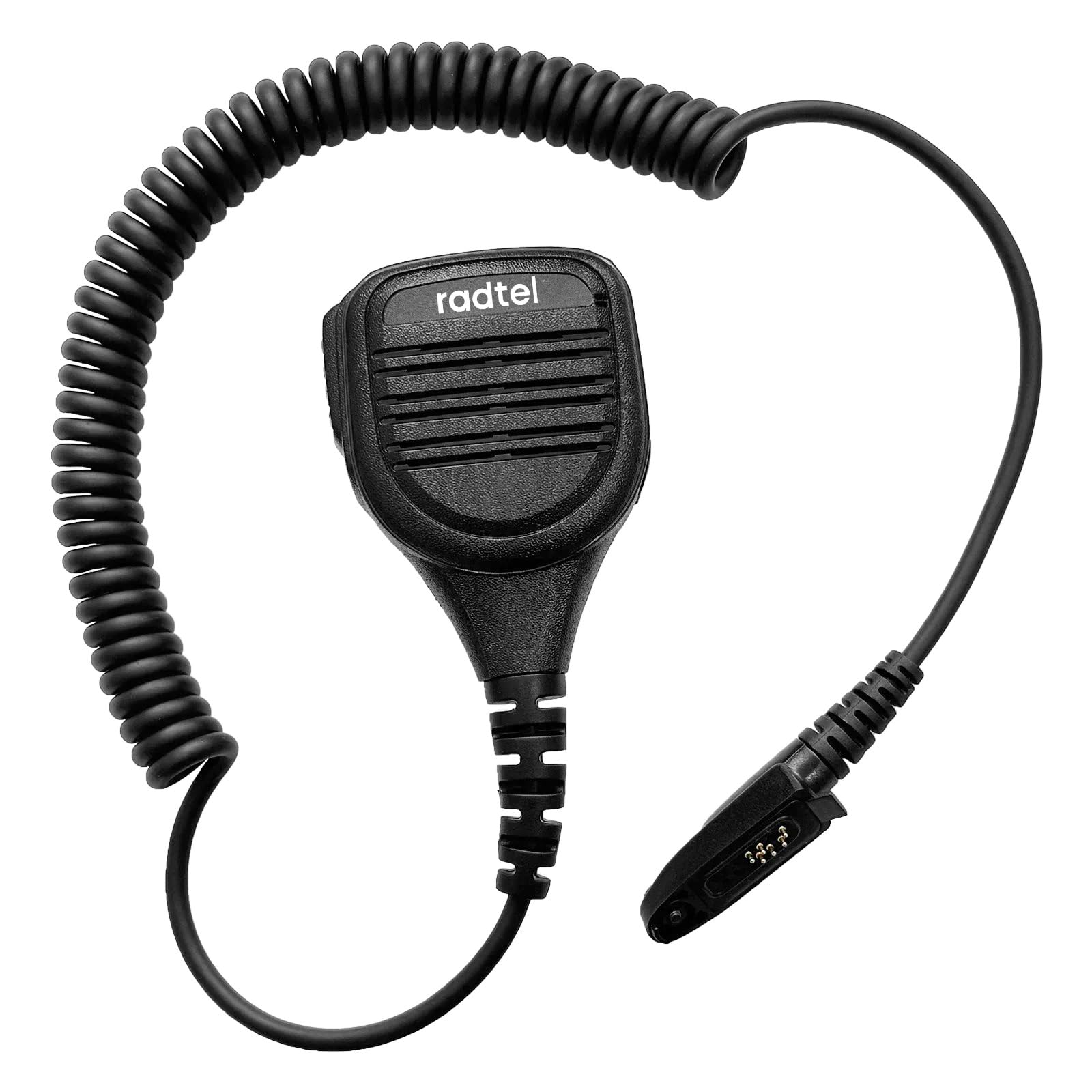 radtel Heavy Duty Waterproof Speaker Mic for RT-880 RT-880G RT-6D RT-6D PRO IRadio UV-98 Plus Radios, Noise-Cancelling Walkie Talkie Microphone