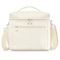 DALINDA Lunch Bag Cooler Bag Lunch Box for Women Men, Insulated Leak Proof LunchBox Lightweight for Picnic,Grocery,Beach,Camping,Travel,Work,Light Beige Cream