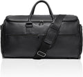 Seyfocnia Carry-On Garment Bag - Convertible Travel Suitcase for Men & Women | Black 2-in-1 Design
