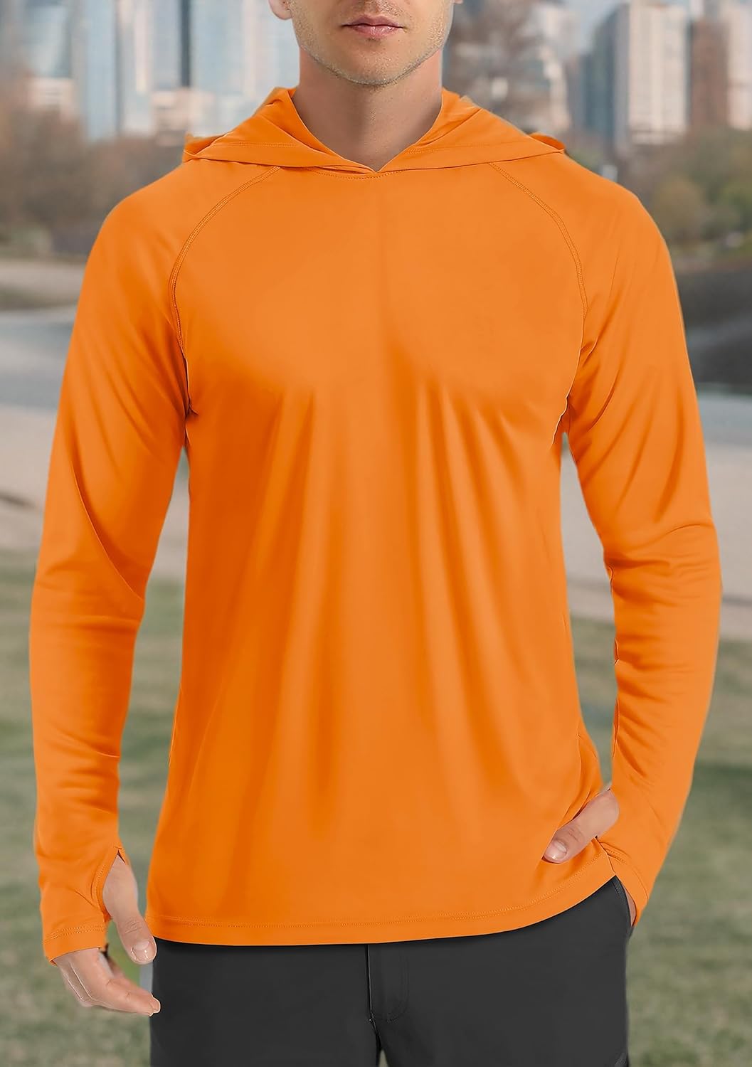 TACVASEN Men's Long Sleeve Active T-Shirt - UPF 50+ Sun Protection | Lightweight Quick-Dry Rash Guard