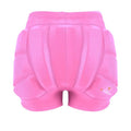 Kids Hip Butt Protection Pads Shorts, Youth Child 3D Tailbone Protective Padded Short Pants for Hockey Roller Skating Skateboarding Scooter Skiing Skating Snowboard (Pink, XX-Small)