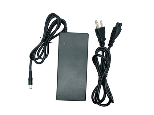 Syvrac 36V Lithium Battery Charger Output 42V 2A for Electric Bike,36V Pocket Mod, Sports Mod Lithium Battery,Scooter Batteries,Battery Charger with DC2.1 Connector Size 5.5X2.1 mm