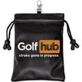 Funny Golf Valuables Pouch,Golf Pouch Bag with Drawstrings Tee Bag for Men Women - Hub