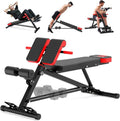 K KiNGKANG Adjustable Weight Bench - Multi-Functional Roman Chair for Full Body Workout | Hyper Back Extension & Sit-Up
