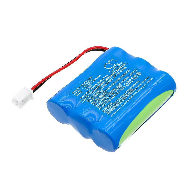 Replacement 2000mAh Battery for Matrix Fitness AR11 Rower – 3.6V, 7.2Wh