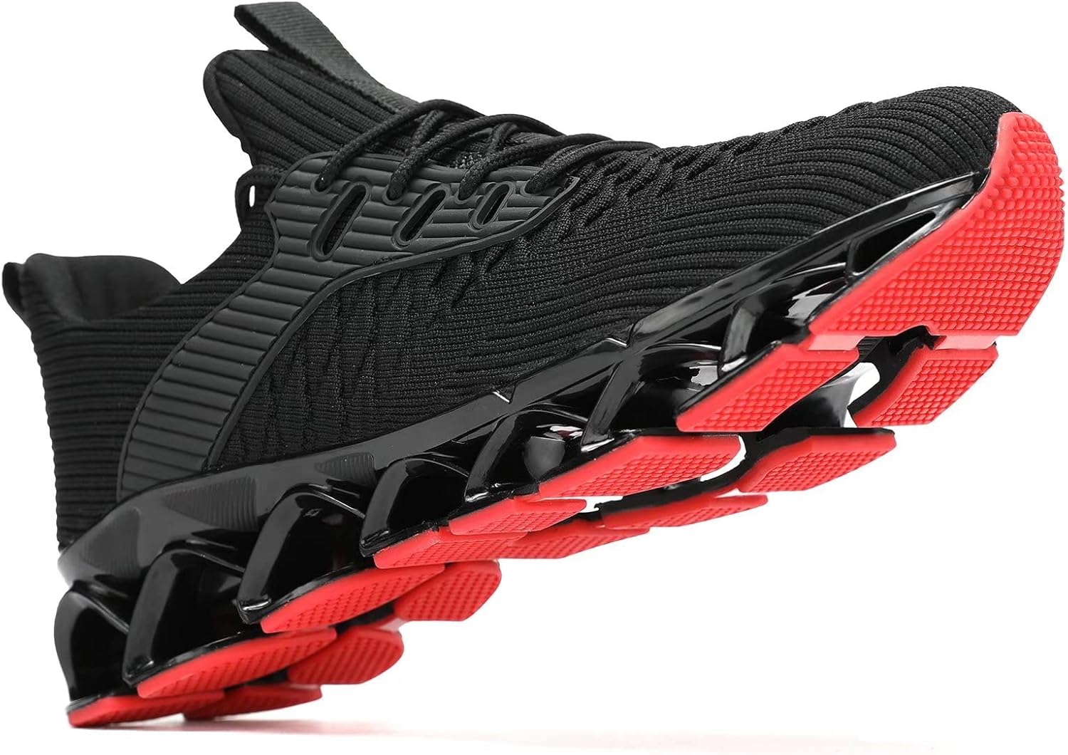 Skiennix Men's Slip-On Walking & Running Shoes - Comfortable Non-Slip Athletic Sneakers