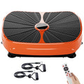 GORISE Vibration Plate Exercise Machine, Vibrating Plate for Lymphatic Drainage & Weight Loss - Full Body Workout Fitness Platform with Remote, Resistance Bands, Home Gym Equipment for Muscle Relief