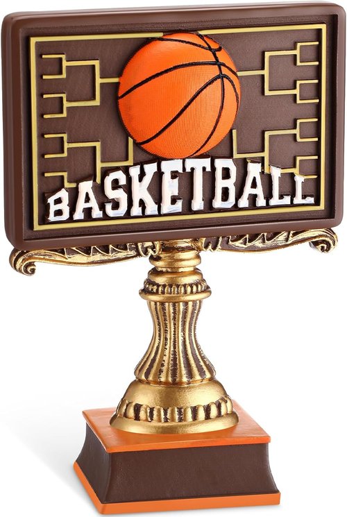March Basketball Bracket Trophy - Fun Winner Award for Tournament Champions | Perfect Recognition Gift