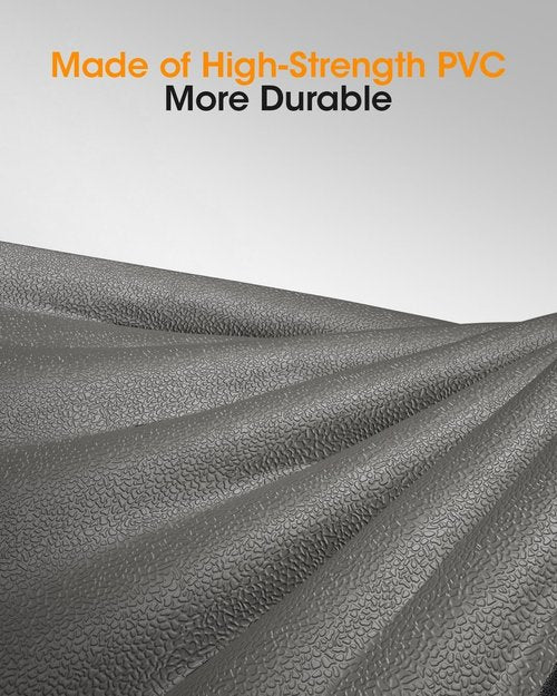 Exercise Equipment Mat - Treadmill Walking Pad Mat for Carpet & Hardwood Floors | 68x24, 1/4" Thick, No Slip, Noise Absorption (Grey)