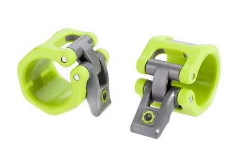 Lock-Jaw HEX 50mm / 2" Olympic Barbell Collar (Green)