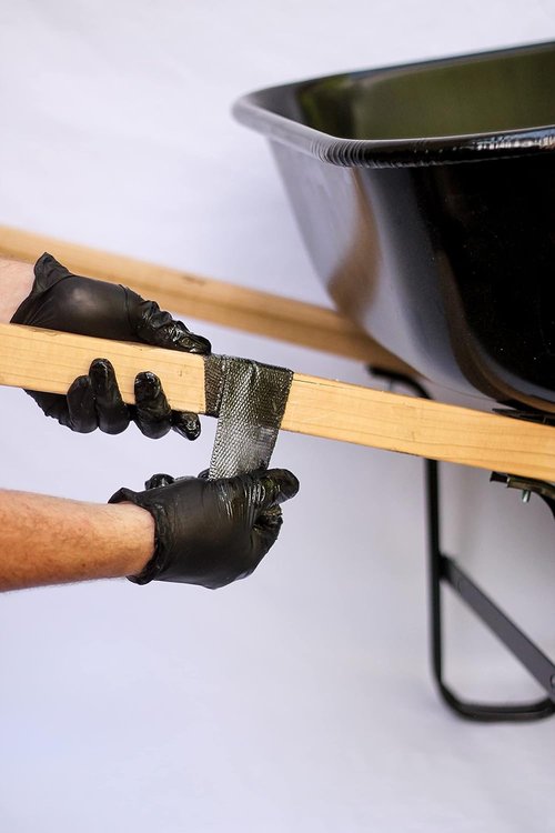 FiberWeld Permanent Repair Cast - High Strength Adhesive Fiberglass Wrap - 2x36 Inch, Black