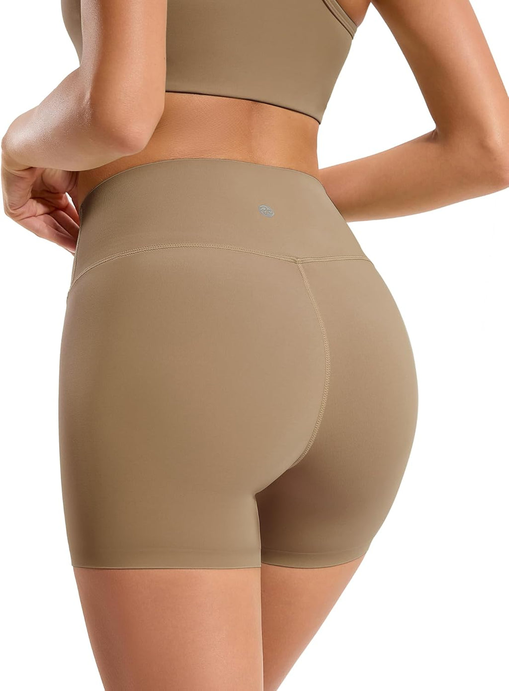 RIOJOY PureComfy Workout Shorts - High Waist Biker Athletic Running Shorts for Women