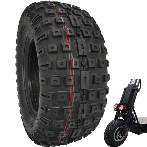 14 Inch Electric Scooter Tire 14x5.0-6.5 Off Road Fat,130/70-6.5 Tubeless Antiskid Off Road Tire Anti-Skid Replacement Tire For E-Scooter, Atv, Go Kart Compatible with Toursor Scooter