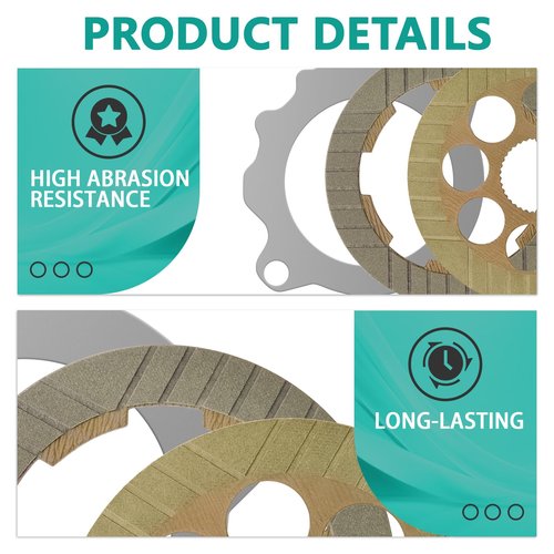 Drive-up Golf Cart Repair Replacement Kit, Rear Axle Brake Repair Kit for Yamaha G29 Drive 2007-2014 Gas or Electric Models, Replaces OEM JW1-G6345-00 JW1-G6336-00