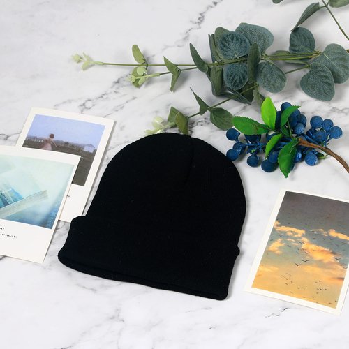 LYDTICK 25 Pack Winter Beanie Hats Bulk for Men Women, Wholesale Knit Beanies Cold Weather Skull Caps, 4 Colors