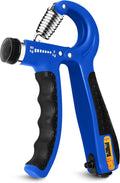 Skiennix Hand Grip Strengthener - Adjustable Resistance 10-130lbs for Muscle Building & Recovery