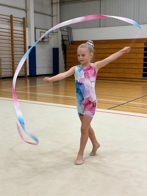 MOLLDAN Gymnastics Leotard - Girls' Dance Biketard Unitards | 2-Pack Tumbling Outfits