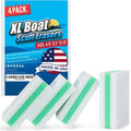 Impresa Boat Scuff Eraser - XL Marine Cleaner | Effectively Removes Marks from Fiberglass, Aluminum & Metal - 4 Pack