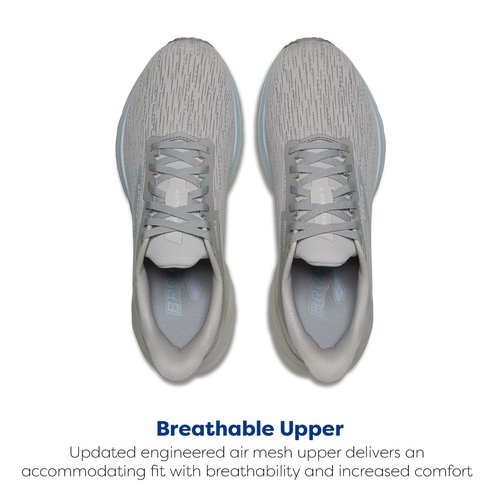 Brooks Women’s Anthem 7 Neutral Running Shoe - Antarctica/Harbor Mist/Skyway - 9 Medium