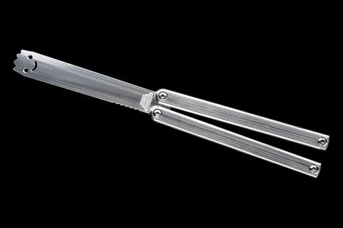 Squid Industries Squiddy-AL Trainer, With 6061 Aluminium Handle & Aluminium False Edge, For Practicing Filpping, Light weight and Safe
