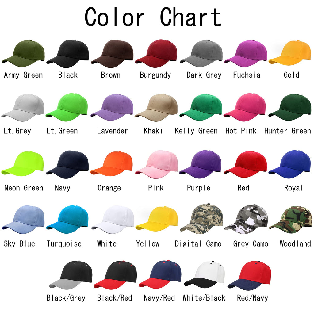 Falari Baseball Cap Adjustable Size for Running Workouts and Outdoor Activities All Seasons (2pk Black & Hot Pink)