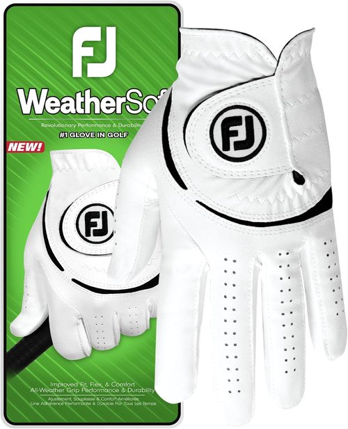 FootJoy WeatherSof Golf Glove - Premium Comfort & Grip for Men | Ideal for All Weather Conditions