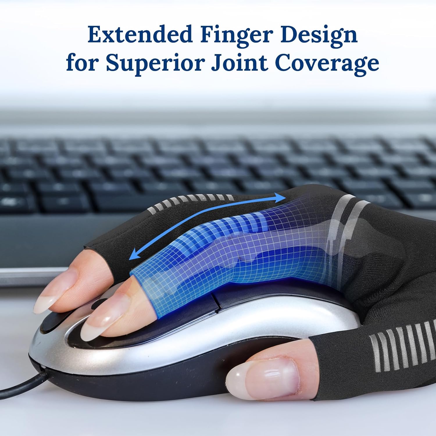 Regine Switzerland Arthritis Gloves - All-Around Compression for Pain Relief | Anti-Slip Grip, Unisex