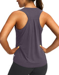Skiennix Women's Racerback Workout Tank Top - Sleeveless Loose Fit Yoga & Gym Shirt