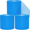 ADMITRY Pre Wrap Tape - Athletic Foam Underwrap for Sports | 3 Rolls x 22 Yards in Blue