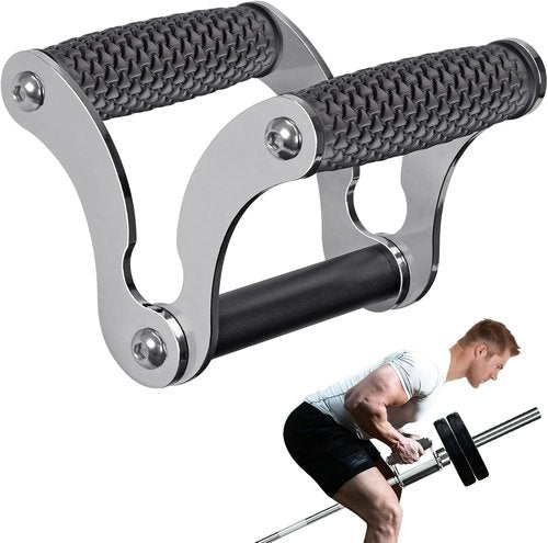 Kipika Wall Mount Landmine Attachment - Heavy Duty T-Bar Row Platform for 1" & 2" Bars | Perfect for Home Gym Workouts