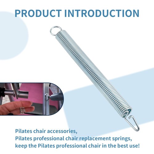 Pilates Pro Chair Replacement Springs for Pilates Pro Chair Equipment Resistance Springs - 1 Pack