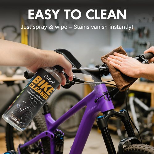 Gribell Bike Wash, Biodegradable Bicycle Cleaning Fluid - Safe On Safe on Carbon Fibre and All Surfaces, Suitable For For All Types of Bike (17oz)