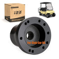 10L0L Golf Cart Steering Wheel Adapter Fits Club Car DS 5-6 Holes Golf Cart Steering Wheel - Black
