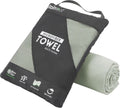 Rainleaf Microfiber Towel - Quick Dry, Super Absorbent & Ultra Compact | Ideal for Travel, Gym & Camping