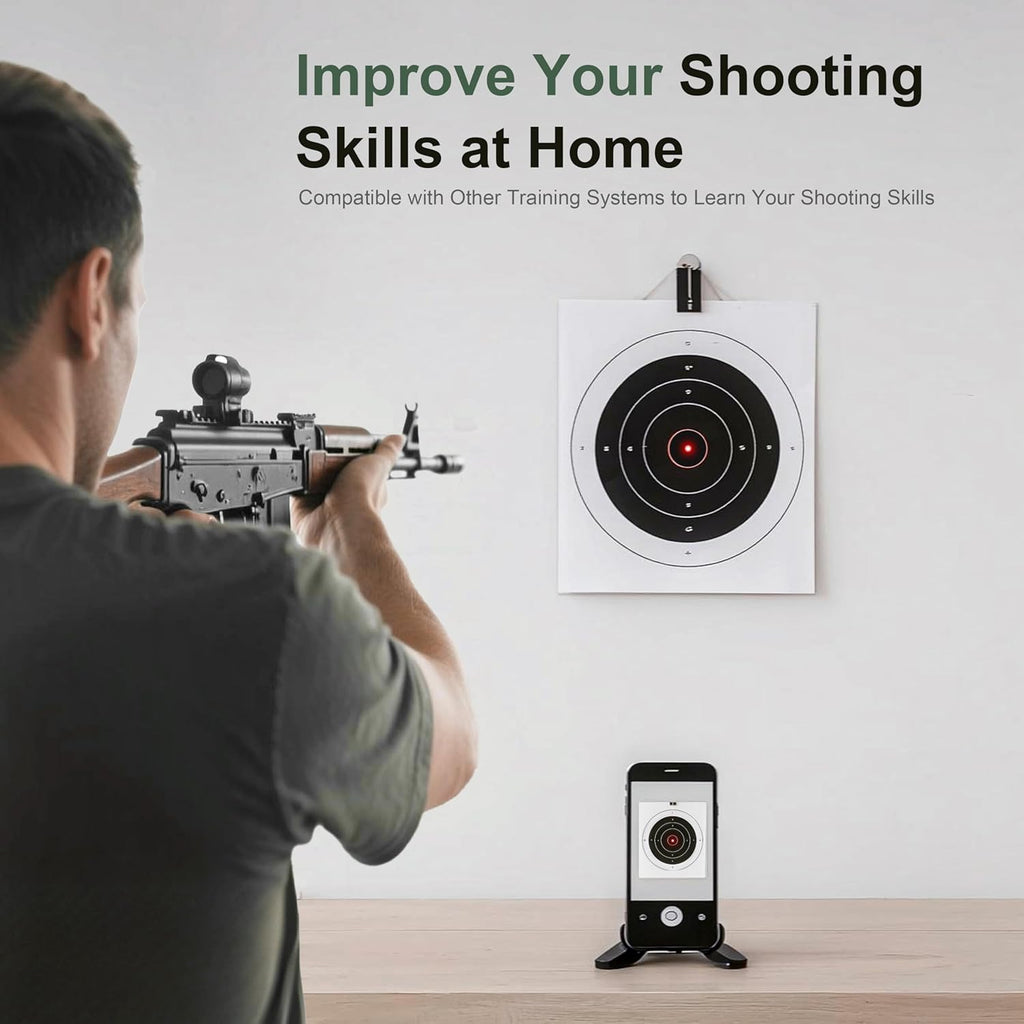 223Rem Laser Training Cartridge - Enhance Dry Fire Practice with 3 Battery Sets for Shooting Training