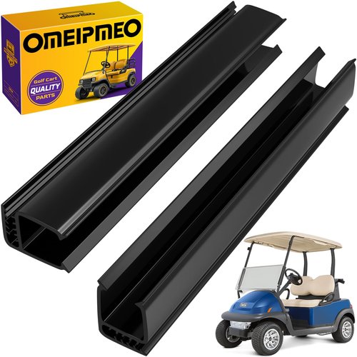 Golf Cart Windshield Clips, 2PCS Club Car Windshield Sash Clips for 1"x1" Square Tube, Club Car Windshield Clips Suitable for Club Car Precedent DS and Tempo Golf Carts, OEM#1014441-01 1021630-01