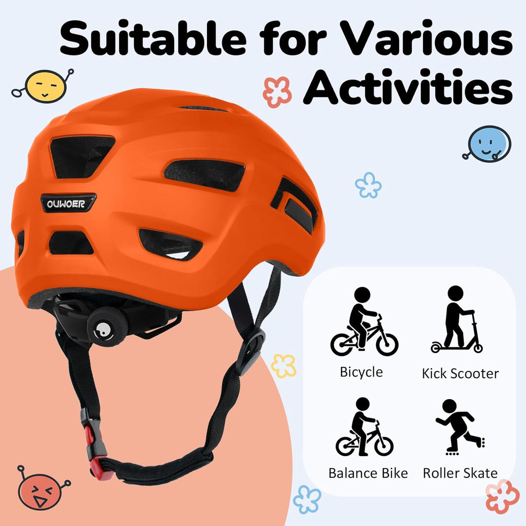 Skiennix Toddler Bike Helmet - Adjustable Multi-Sport Design for Ages Infant to Schoolchild | 2 Sizes