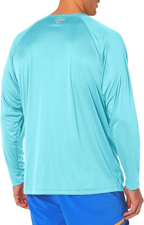 Columbia Men's PFG Terminal Tackle Fishing Shirt - Lightweight & Quick-Dry Fabric | Perfect for Outdoor Adventures