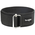 Yes4All Self-Locking Weight Lifting Belt Durable and Comfortable Workout Belt - Perfect For Women and Men for Squats, Deadlifts, and More Small