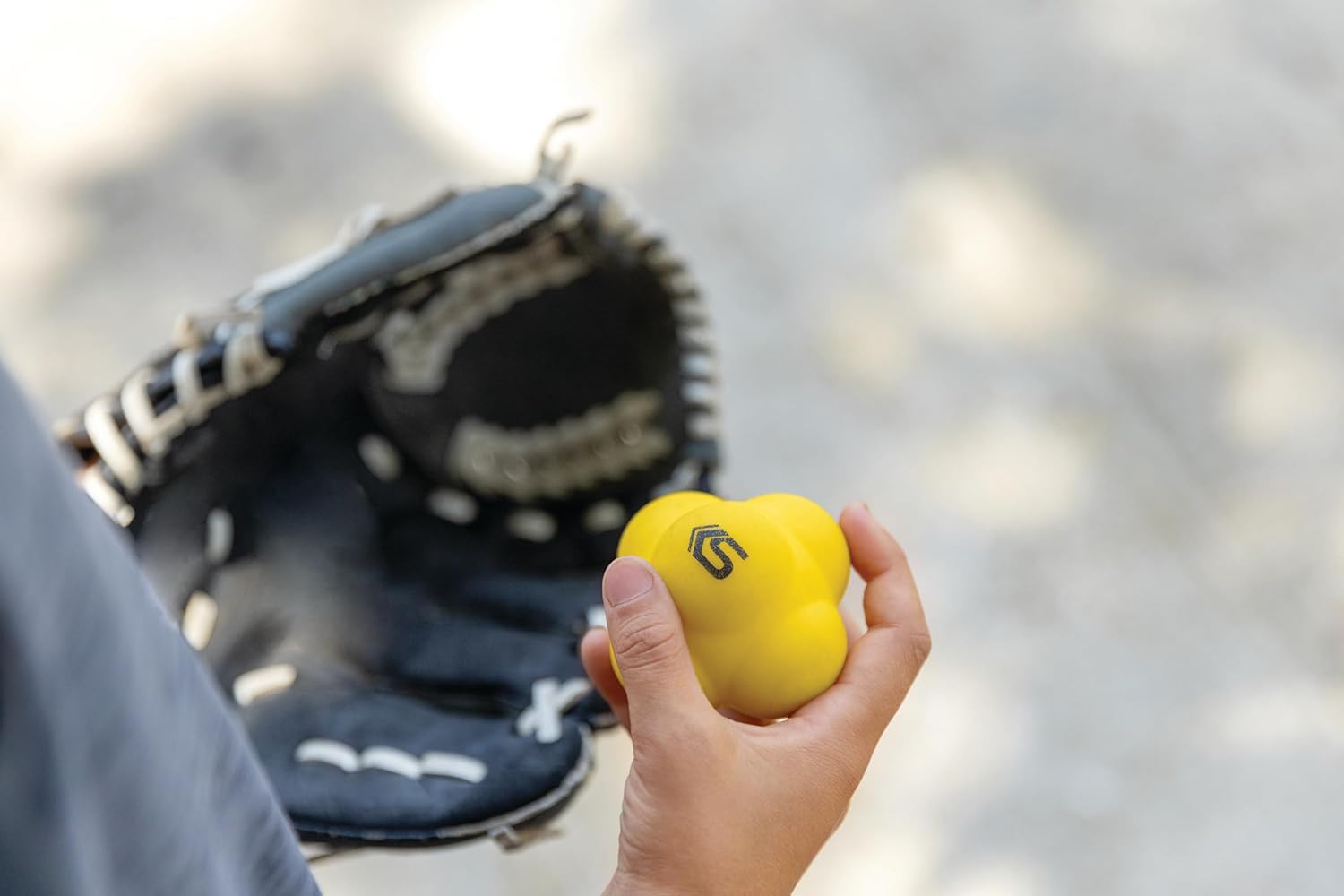 SKLZ Reaction Ball | Baseball & Softball Reflex Trainer for Enhanced Agility and Speed