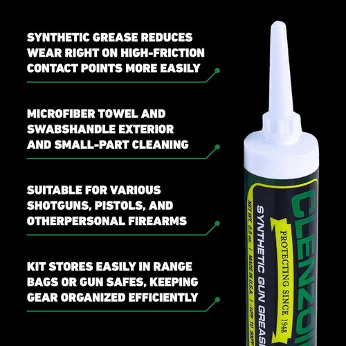 Clenzoil Field & Range Essentials Combo Kit - All-in-One Gun Cleaning & Lubrication Set - Includes Microfiber Towel, Gun Oil & Pump Sprayer