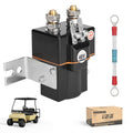 10L0L Golf Cart 48V Solenoid for Club Car DS 1995 Up & Precedent 2000-Up, 4 Terminals with Resistor Replace OEM 101908701 102774701 1014947